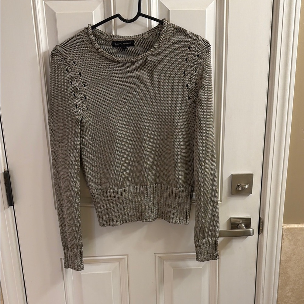 Banana Republic Metallic Sweater